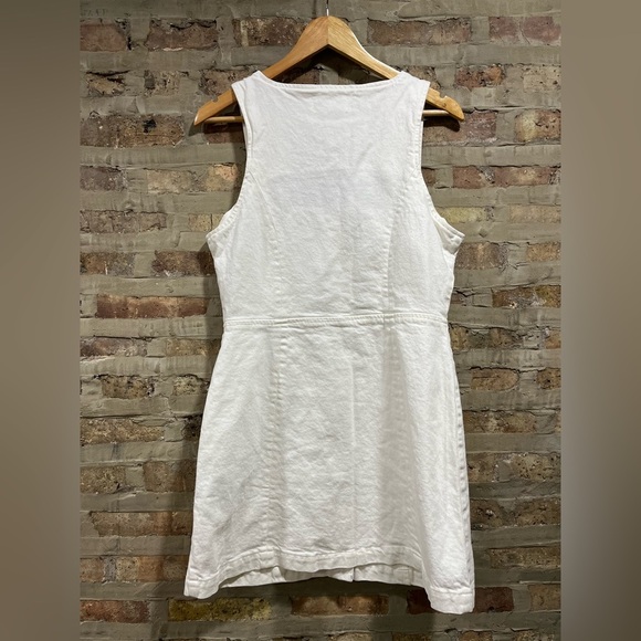 Reformation Dionne white denim mini dress - Picture 8 of 11